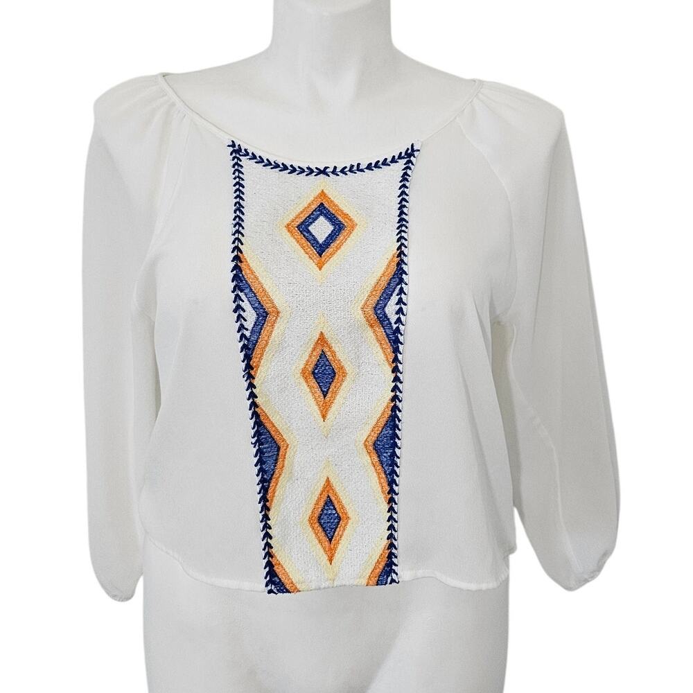 Happening in the present Round Neck Blouse - Size L